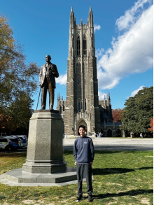 Undergraduate Hao Chen Undertakes Research Internship at Duke University MEMS
